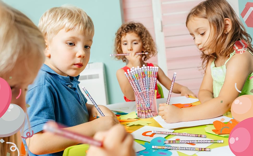 Happy Birthday Pencils