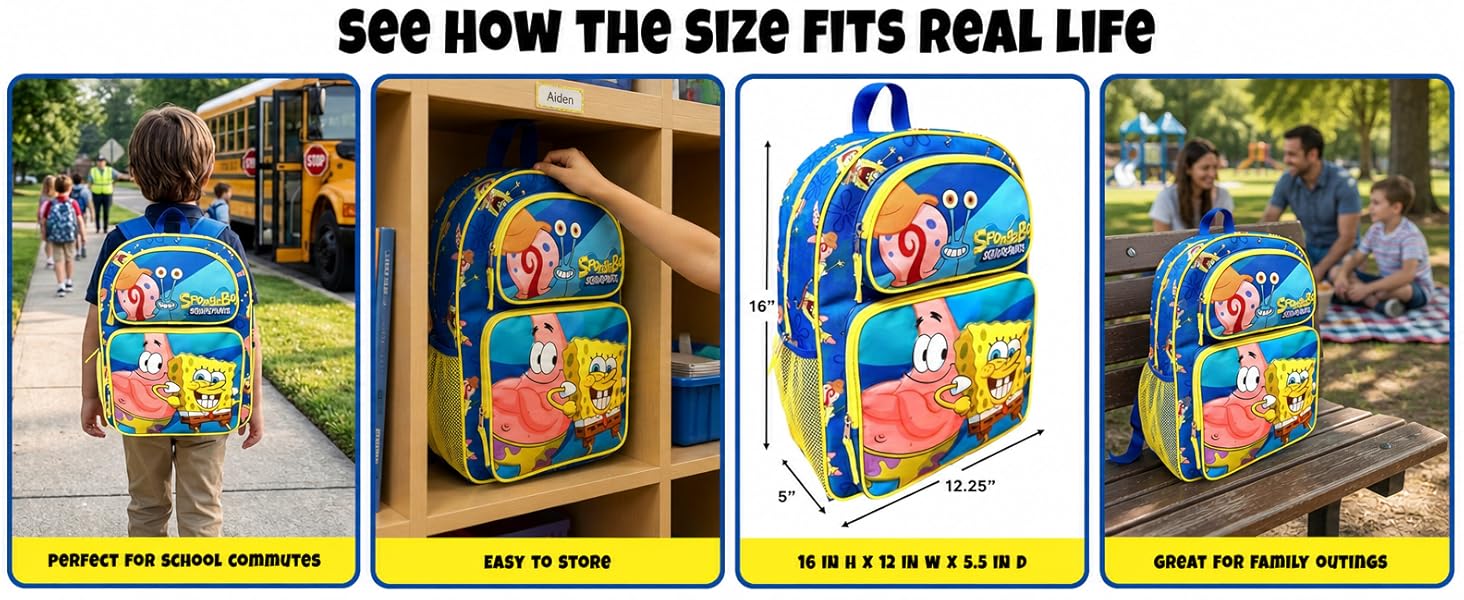 Spongebob Backpack