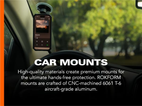 rokform car mounts; rokform swivel dash phone mount; rokform swivel mount; rokform accessories