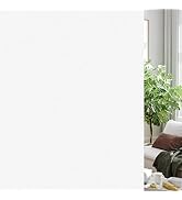 HIDBEA Frosted Window Privacy Film Non-Adhesive, Reusable Window Glass Films Heat Control Self St...
