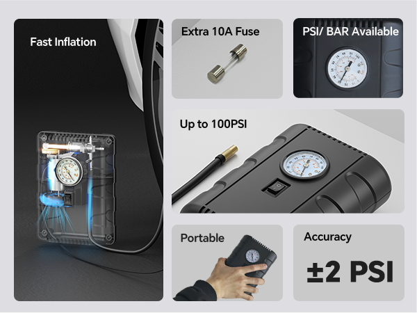 air inflator, designed with durability and reliability