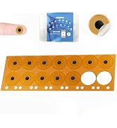 28 Pcs NFC Tags NTAG215 FPC Tag Flexible Smart Nail Stickers NFC Electronic Tag Key Tags Waterpro...