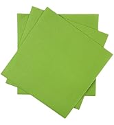 Surprisist 240 Count Dinner disposable Napkins Paper AvocadoGreen Napkin for Cocktail Birthday, W...