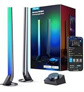 Govee RGBIC Gaming Light Bars H6047 with Smart Controller, Wi-Fi Smart LED Gaming Lights with Mus...