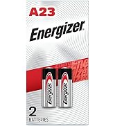 Energizer A23 Batteries, A23 Battery Alkaline, 2 Count