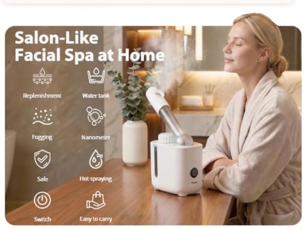 ozone steamer facial machine facial steamer