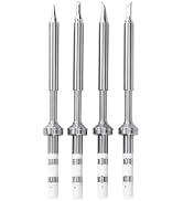 4PCS TS100 Soldering Tips Kit, Compatible with TS100|TS101|/PinecilV2|pine64 Soldering Iron-Inclu...
