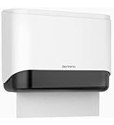 Bertreno Commercial Paper Towel Dispenser Wall Mount Paper Towel Holder Large Capacity 200 Multif...
