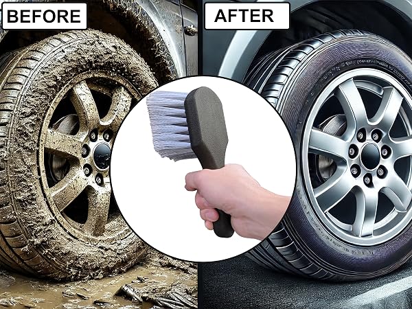 car wheel brush