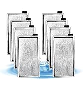 DXOPHIEX 8PCS Replacement Cartridge for Aquarium Internal Filter, Aquarium Filter Cartridge for S...