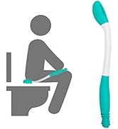 RMS Long Reach Comfort Wipe - Self Assist Toilet Aid, Ideal Daily Living Bathroom Aid for Limited...