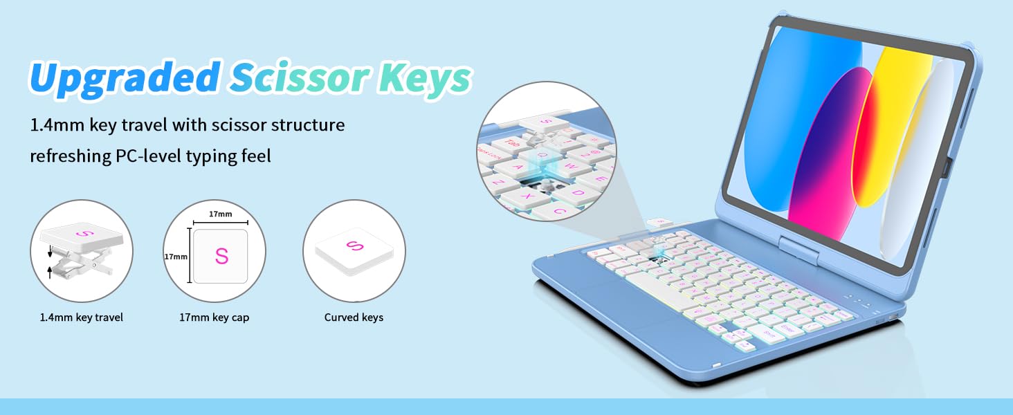 ipad 11th generation case with keyboard