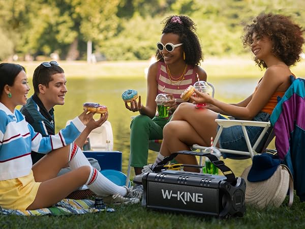 bluetooth speaker wireless loudest speakers portable speaker outdoor large waterproof speaker bass