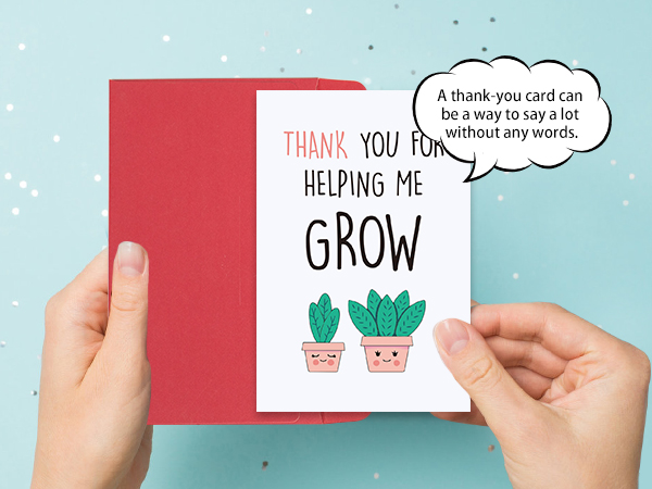 Thank You Card for Teacher
