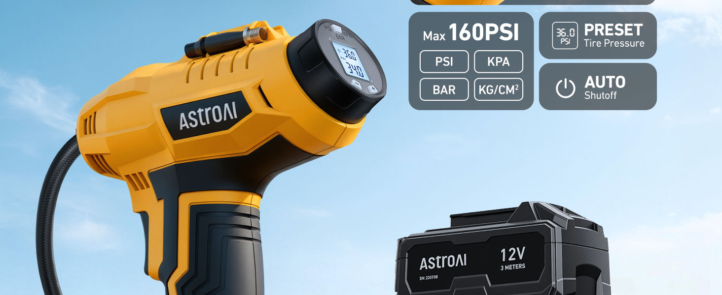 Cordless Tire Inflator