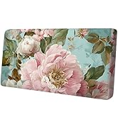 LEIWEIHOPE Floral Seat Cushion Cover, Vintage Flower Sofa Cushion Slipcover, Stretch Couch Seat P...