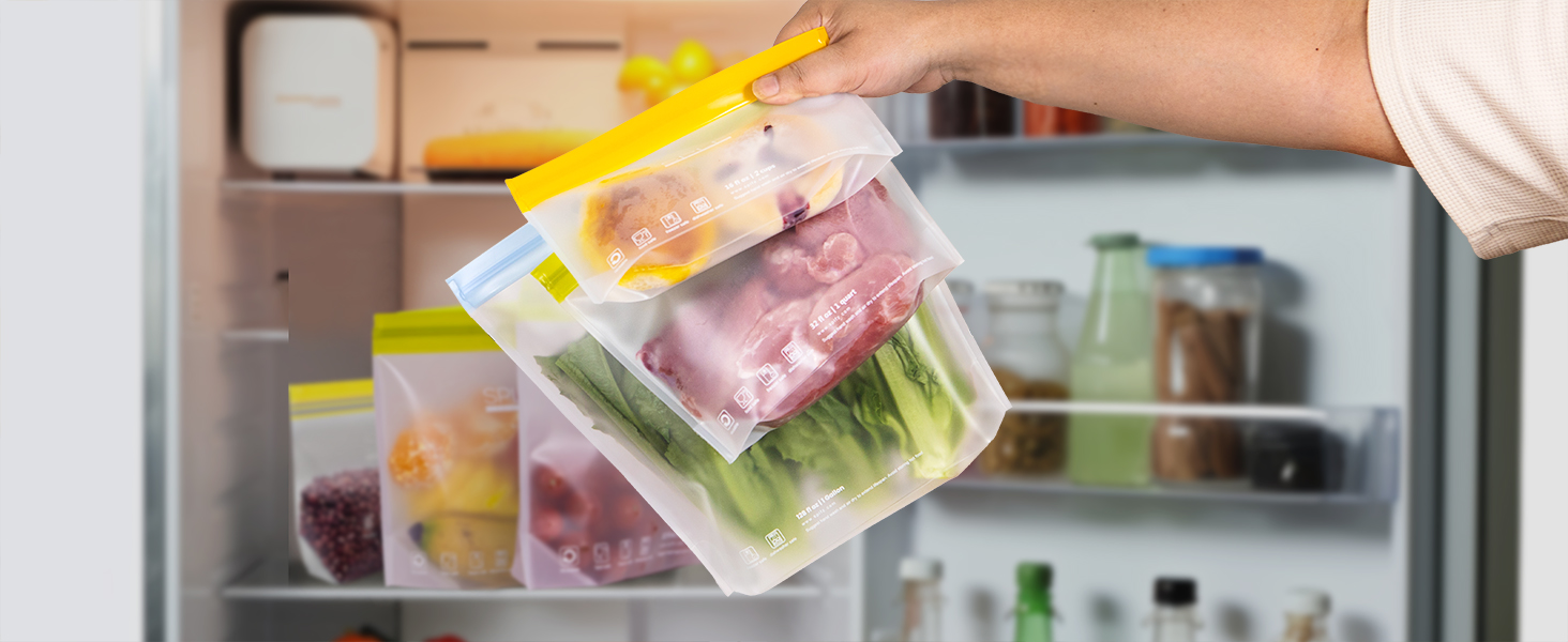 freezer bags reusable