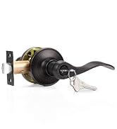 oil rubbed bronze entry door handle