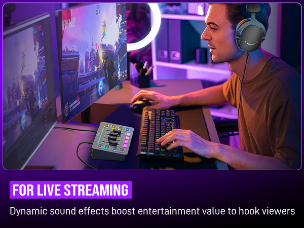 audio mixer for streaming