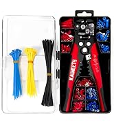 KAIWEETS Automatic Wire Stripper with 260PCS Crimp Connectors and Terminals