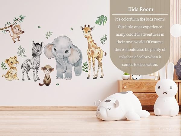 wall decals for nursery, wall stickers for kid room