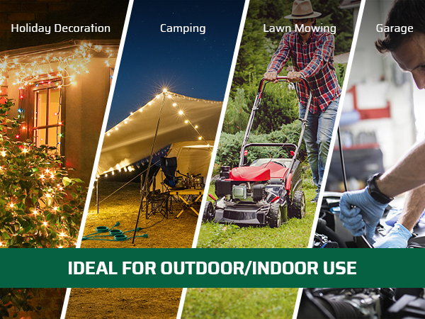 Ideal for Outdoor/Indoor Use