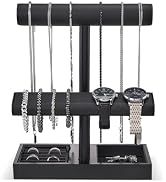 ProCase Watch Holder Stand for Men, Valentine’s Day Gift for Him Dad Father Boyfriend, Wood Jewel...