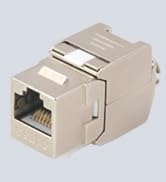 VCE RJ45 Cat6A Shielded Keystone Jacks 12 Pack, 10G Easy Toolless Modular Jacks for 22 to 26 AWG ...