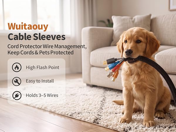 wire loom cable sleeves