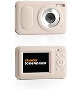 SQERO Silicone Camera Case for CAMKORY DC403 Digital Camera, Soft Case Cover Slim Rubber Camera S...