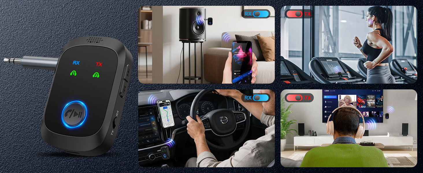 Bluetooth 5.4 AUX Adapter