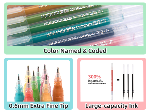 colored pens
