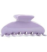 MAORULU Premium Durable Acetate Hair Claw Clips for Women Girls, 4 Inch Large Cute Jaw Clip for T...