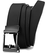 CHAOREN Leather Ratchet Belt Men - Mens Belts Casual Accessories for Every Occasion (35mm)