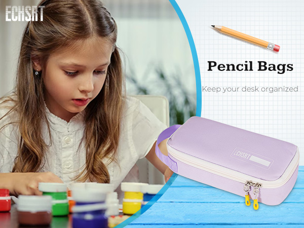pencil pouch with handle