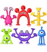 Baby Bath Toys Suction Toy: Sensory Suction Bath Toys for Toddlers, Kids Suction Fidget Toys Suct...