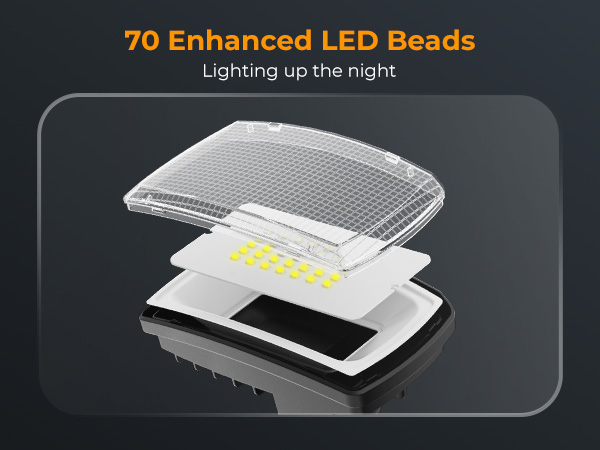 battery powered flood light