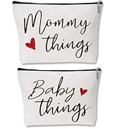 Best Expecting Mom Gifts,Mommy And Baby Canvas Pouch Set,New Mother Keepsake For New Mothers And ...