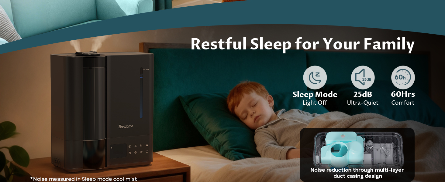 Humidifier for Bedroom Large Room