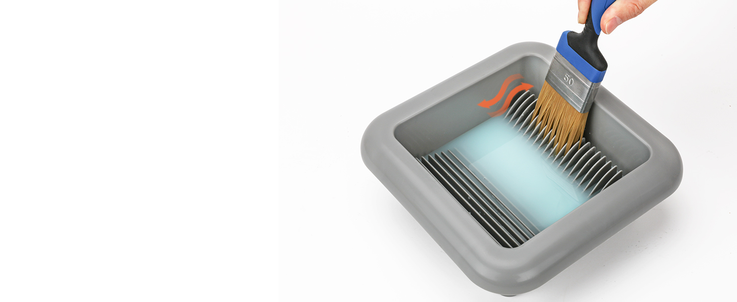 paint brush cleaner tool
