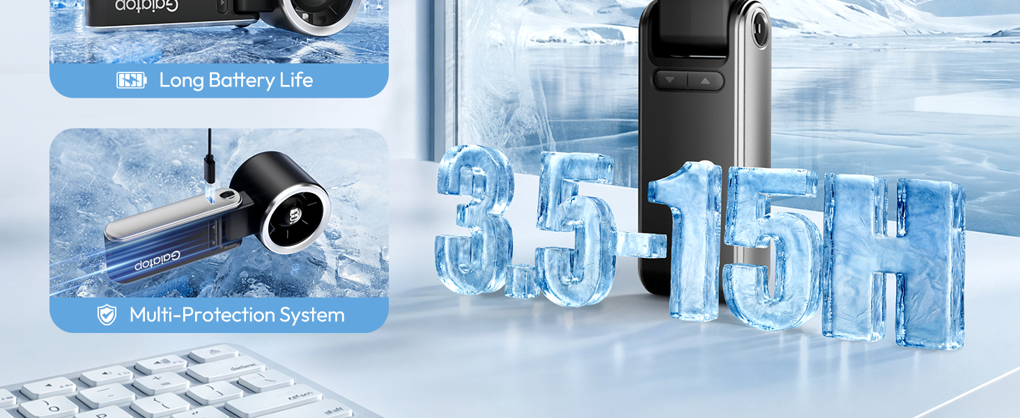 Up to 21 Hours All-Day Cooling