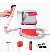 ChomChom Roller Dog Vacuum for Shedding Grooming – Dog Grooming Kit with Dog Brush Vacuum Attachm...