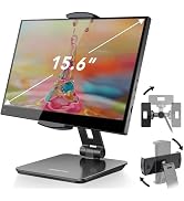 AboveTEK Business Kiosk Aluminum Tablet iPad Stand, 360° Swivel Tablet & Phone Holders for Any 4"...