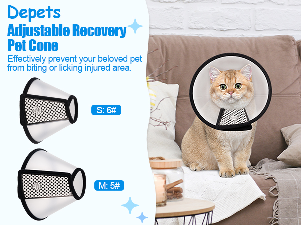 cat cone, cat cones to stop licking
