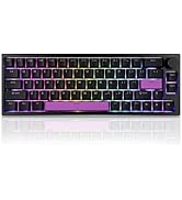 BOYI 66Pro Rapid Trigger Magnetic Switch 65% Mechanical Keyboard,Hall Effect Gasket-Mounted RGB H...