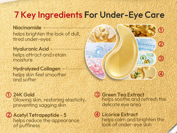 7 Key Ingredients For Under-Eye Care