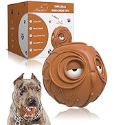 Giggle Ball for Dogs Owl Dog Toys for Aggressive Chewers Dog Ball Toy for Puppy Medium Large Dogs...