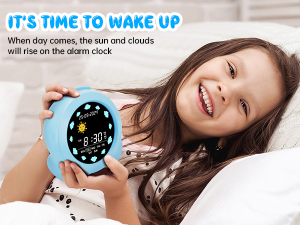 Kids Digital Alarm Clock Colorful