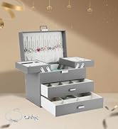 4 layers jewelry box for women