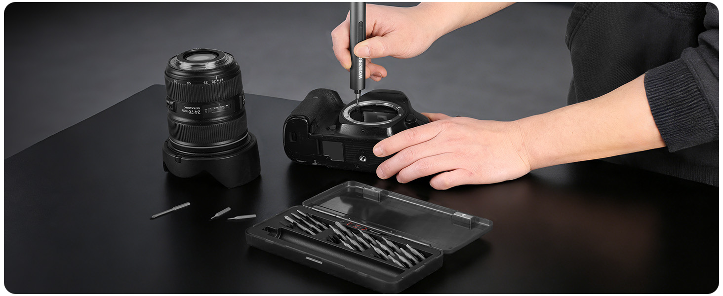 Precision Electric Screwdriver Set
